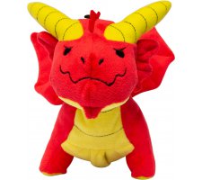 Plush Dice Pouch Red Dragon