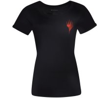 Difuzed Magic: the Gathering - Women's T-shirt: Planeswalker Symbol Black (L)