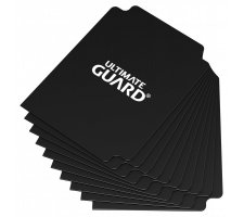 Ultimate Guard Card Dividers: Black (10 pieces)