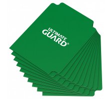 Ultimate Guard Card Dividers: Green (10 pieces)