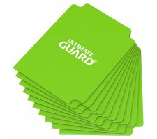 Ultimate Guard Card Dividers: Light Green (10 pieces)