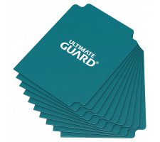 Ultimate Guard Card Dividers: Petrol Blue (10 pieces)