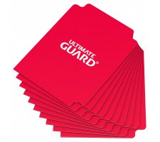 Ultimate Guard Card Dividers: Red (10 stuks)