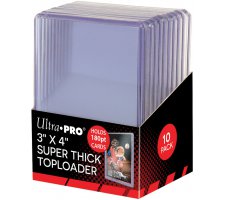 Toploaders Super Thick 180pt Clear (10 pieces)