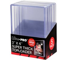 Toploaders Super Thick 360pt Clear (5 pieces)