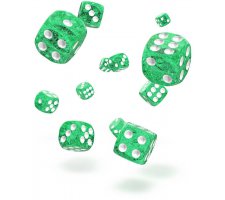 Oakie Doakie Dice Set D6 Speckled: Green (36 pieces)
