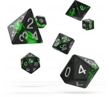 Oakie Doakie Dice Set RPG Enclave: Emerald (7 pieces)