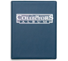 9 Pocket Portfolio Collectors Blue