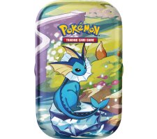 Pokemon - Scarlet & Violet Prismatic Evolutions Mini Tin: Vaporeon