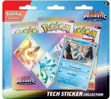 Pokemon - Scarlet & Violet Prismatic Evolutions Tech Sticker Blister: Glaceon