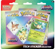 Pokemon - Scarlet & Violet Prismatic Evolutions Tech Sticker Blister: Leafeon