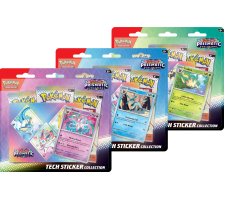 Pokemon - Scarlet & Violet Prismatic Evolutions Tech Sticker Blister (set van 3)