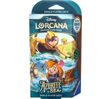 Disney Lorcana - Azurite Sea Starter Deck: Go Go Tomago & Gadget Hackwrench (including booster)