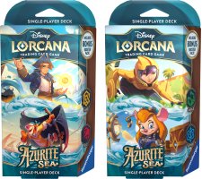 Disney Lorcana - Azurite Sea Starter Deck (set of 2 including 2 boosters)