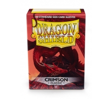 Dragon Shield Sleeves Classic Crimson (100 pieces)