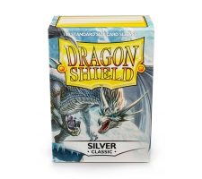 Dragon Shield Sleeves Classic Silver (100 pieces)