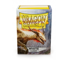 Dragon Shield Sleeves Classic White (100 pieces)