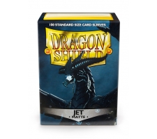 Dragon Shield Sleeves Matte Jet (100 stuks)