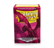 Dragon Shield Sleeves Matte Magenta (100 pieces)