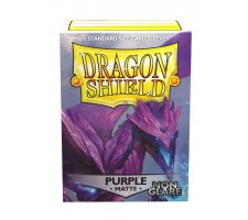 Dragon Shield Sleeves Matte Purple Non-Glare (100 pieces)