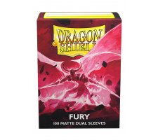 Dragon Shield Sleeves Dual Matte - Fury (100 stuks)