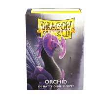 Dragon Shield Sleeves Dual Matte - Orchid (100 stuks)