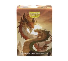 Dragon Shield - Art Sleeves Dual Matte: Wood Snake 2025 (100 stuks)