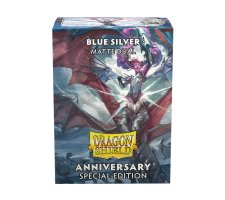 Dragon Shield - Special Edition Sleeves Dual Matte: Blue Silver (100 stuks)