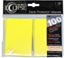 Eclipse Deck Protectors Lemon Yellow (100 pieces)