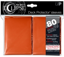 Eclipse Deck Protectors Orange (80 pieces)