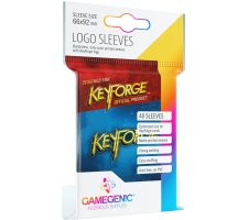 Gamegenic KeyForge Logo Sleeves: Blue (40 pieces)