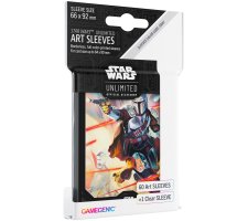 Gamegenic Star Wars: Unlimited - Art Sleeves: Mandalorian (60 stuks)