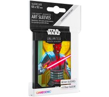 Gamegenic Star Wars: Unlimited - Art Sleeves: Darth Maul (60 stuks)