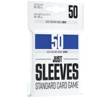 Just Sleeves - Standard Card Game Sleeves: Blue (50 stuks)