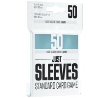 Just Sleeves - Standard Card Game Sleeves: Clear (50 pieces)