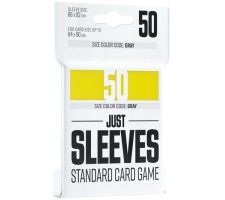 Just Sleeves - Standard Card Game Sleeves: Yellow (50 stuks)
