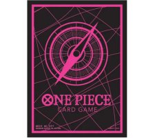 One Piece - Card Sleeves: One Piece Black and Pink (70 stuks)