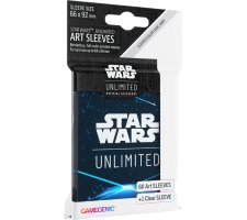 Gamegenic Star Wars: Unlimited - Art Sleeves: Card Back Blue (60 pieces)