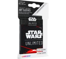 Gamegenic Star Wars: Unlimited - Art Sleeves: Card Back Red (60 pieces)