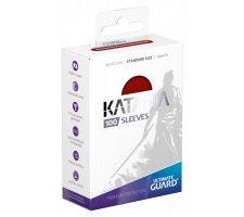 Ultimate Guard Katana Sleeves: Red (100 pieces)