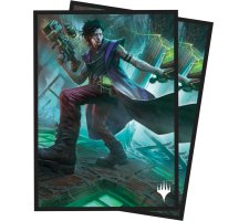 Ultra Pro Magic: the Gathering - Duskmourn: House of Horror Commander Sleeves: Winter, Cynical Opportunist