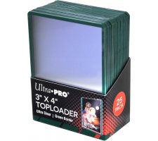 Toploaders Green (25 pieces)