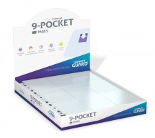 Ultimate Guard - 9-Pocket Pages Top Loading: Clear (100 stuks)