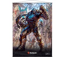 Wall Scroll: War of the Spark Stained Glass Karn