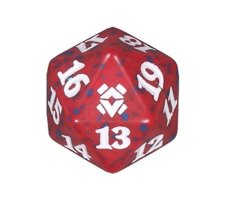 Spindown Die D20 Zendikar Rising