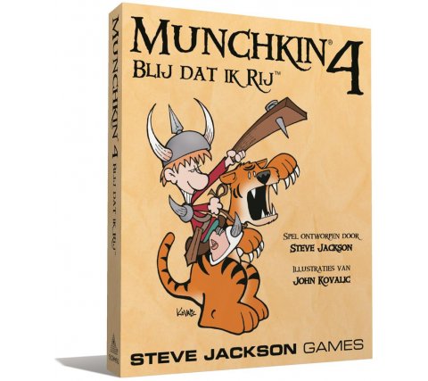 Munchkin 4:  Blij Dat Ik Rij (NL)