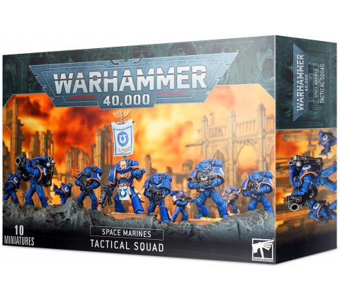 Warhammer 40K - Space Marines: Tactical Squad