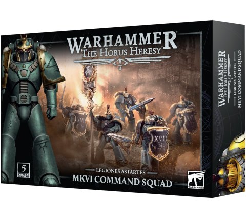 Warhammer Horus Heresy - Legiones Astartes: Mkvi Command Squad