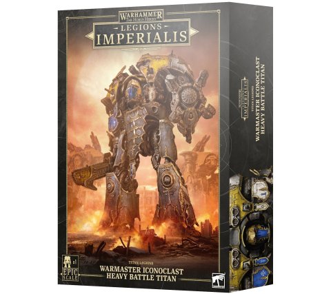 Warhammer Horus Heresy - Warmaster Iconoclast Heavy Battle Titan