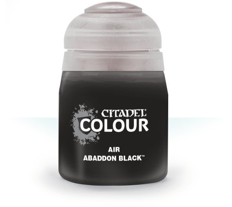 Citadel Air Paint: Abaddon Black (24ml)